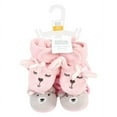 thumbnail image 2 of Hudson Baby Infant Girl Cozy Fleece Booties, Bunny Bear, 12-18 Months, 2 of 5