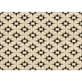 thumbnail image 1 of Ahgly Company Indoor Rectangle Patterned Wheat Beige Area Rugs, 5' x 7', 1 of 6