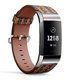 thumbnail image 1 of Compatible con Fitbit Charge 4/Charge 3/Charge 3 SE - Pulsera de Correa de Pulsera de Cuero para Reloj con Adaptadores de Acero Inoxidable (Boho Tribal), 1 of 2