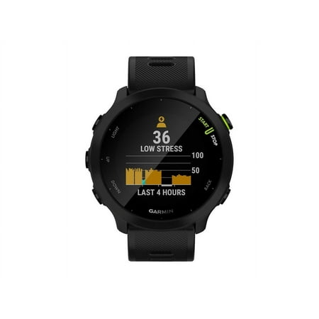 Garmin Forerunner 55, GPS Running Watch with Daily Suggested Workouts, Up to 2 weeks of Battery Life, Black