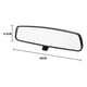 thumbnail image 3 of Compatible with Jeep Wrangler CJ YJ JK Compass car interior rearview mirror 8993023K Compatible with Dodge car accessories, 3 of 5