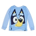 thumbnail image 2 of Bluey Pajamas Toddler Big Face Tight Fit 2-Piece Lounge Sleep Set, 2 of 4