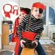 thumbnail image 3 of KAKOWELY 1 juego de disfraz de pirata para mujer y hombre, pañuelo para la cabeza, accesorios piratas, cinturón pirata., 3 of 5