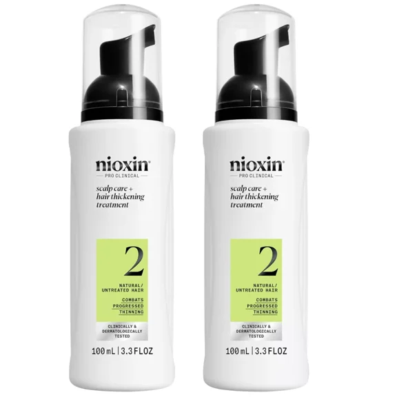 System 2 Scalp Treatment 3.3 oz x 2 PCS (Bulk Package) – Scalp Treatment for Thinning, Color-Treated Hair