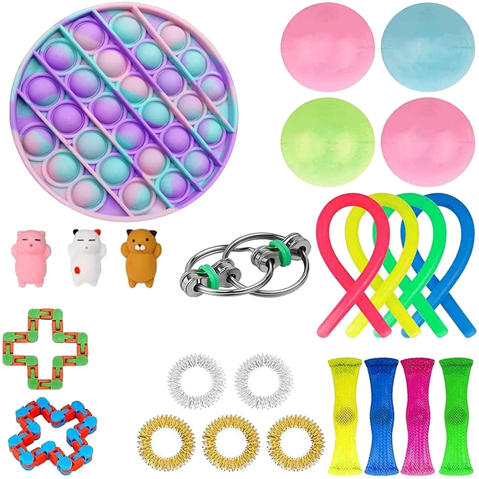 Kawaii Fidget Toys Kit Giochi Antistress Pack Squishy Sniper Giocattoli