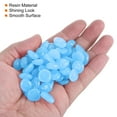 thumbnail image 5 of Uxcell 600Pack Glow Rocks 13-17mm Decoration Pebbles Luminous Stones Decor Sky Blue, 5 of 6