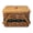 Green, variant on Amish Double Pie Carrier Basket With Solid Oak Bottom, Tray, Lid, and Handles (Green)
