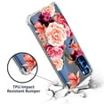 thumbnail image 6 of CoverON Phone Design For Motorola Moto G Stylus 5G 2022 Case, Clear Flexible Soft Rubber Slim TPU Cover, Peony Flower, 6 of 8