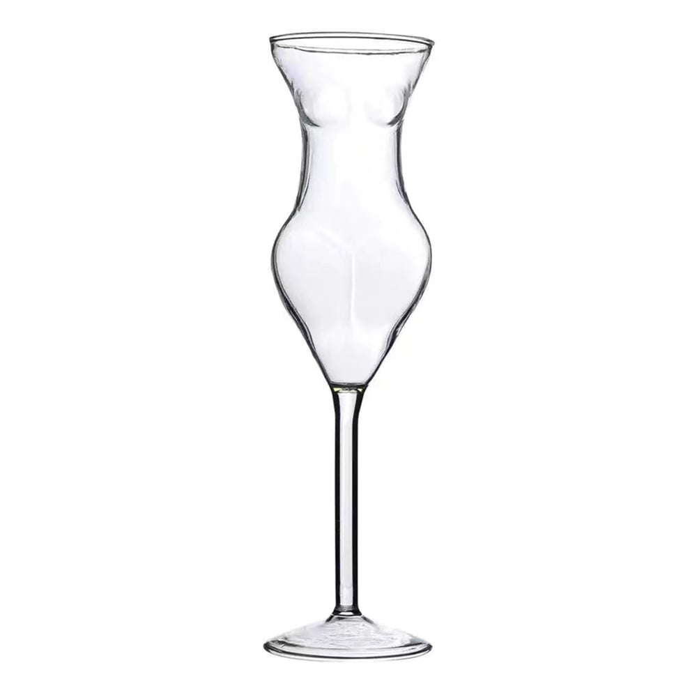 Japanese-Style Crystal Carved Wide-Mouth Wine Glass Cocktail Champagne  Goblet Margaret Cup Bar Glassware