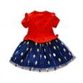 thumbnail image 2 of Girls Dresses Stitching Tutu Tulle Casual Dress, 2 of 2