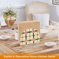 thumbnail image 6 of Yayeee Napkin Holder for Table Set of 2 Kitchen Paper Tissue Organization, Retro Green Stars, 6 of 8