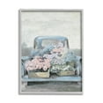 thumbnail image 5 of Stupell Industries Varied Floral Blossoms Vintage Countryside Pickup Truck Painting Gray Framed Art Print Wall Art, Design by White Ladder, 5 of 5