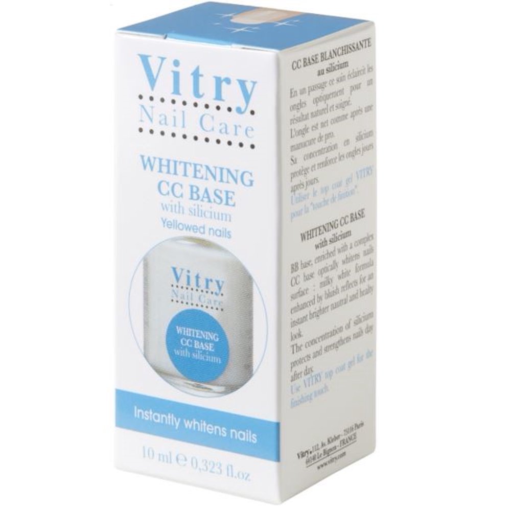 Vitry Vitry Nail Care CC Whitening Base, 0.34 Fl Oz