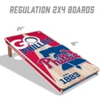 thumbnail image 6 of YouTheFan MLB Philadelphia Phillies 2' x 4' Cornhole Game, 6 of 6