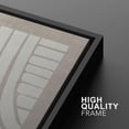 thumbnail image 4 of PixonSign Framed Wall Art Set Grunge Tribal Pattern Landscape Abstract Shapes Geometric Canvas Prints Cozy Neutral Minimal Decorative Nordic Zen Bohemian for Home Decoration - 16"x24"x2 Black, 4 of 5