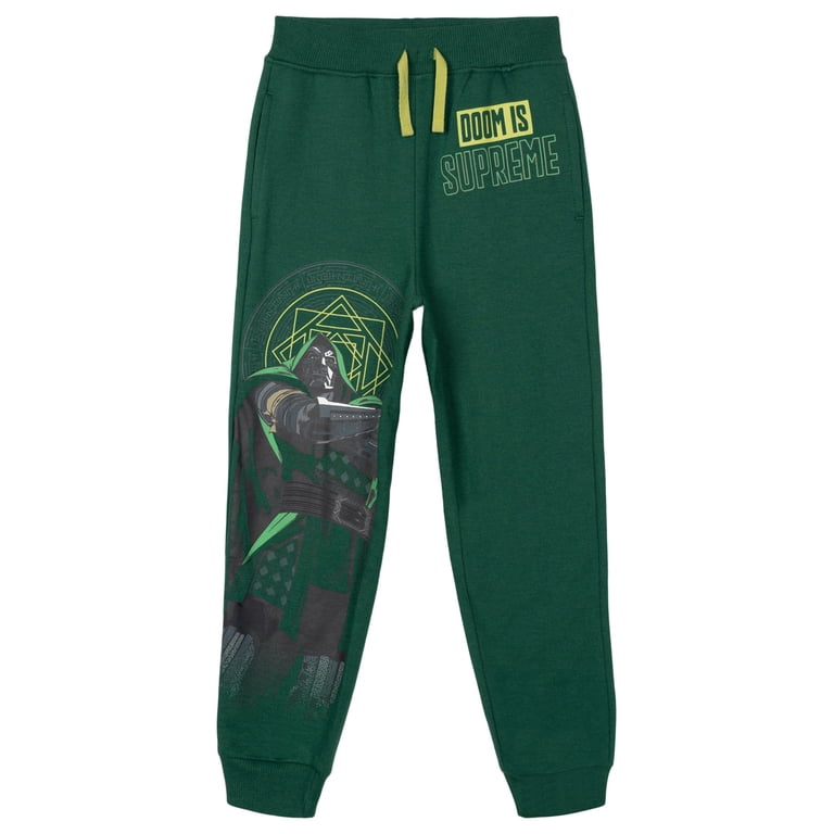 Marvel Comics Little Boys' 3-Pack Fleece Jogger Pants photo 4