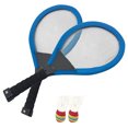 thumbnail image 1 of Family Entertainment Outdoor Night Light Training LED Badminton Racket Sets Sport New, 1 of 8