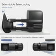 thumbnail image 6 of MOSTPLUS Power Heated Tow Mirrors Dynamic Signal for 2007-2014 Chevy Silverado GMC Sierra, 6 of 7