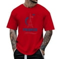 thumbnail image 1 of Playeras De Bambu Para Hombre, Camiseta De Manga Corta Con Cuello Redondo Y Estampado De Moda Francesa 2024 Para Hombre, 1 of 4