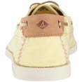 thumbnail image 3 of Sperry Women's Authentic Original Venice Boat Shoe, Yellow Canvas, 7, 3 of 6
