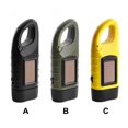 thumbnail image 3 of thinsony Portable Solar Powered Flashlight Hiking Mountaineering Trekking Hunting Emergency Light Plastic LED Torch Rechargeable Lamp Green, 3 of 6