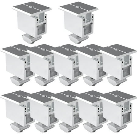 

Solar Panel Module Bracket Roof Clamp Holder Adjustable for 30-50mm