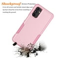 thumbnail image 2 of For Samsung Galaxy A03S A13 A14 A23 A32 A34 A53 A54 5G Case, 2 in 1 PC Phone Case with Screen Protector,Rubber & Rugged Shockproof 360 Full Body Protection Case Cover-Green, 2 of 6