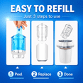thumbnail image 3 of 16 Packs Insect Trap Refill Kit – Compatible with Flying Insect Trap Refill, Attracts and Traps Fruit Flies, Gnats, and Other Flying Insects, 3 of 6