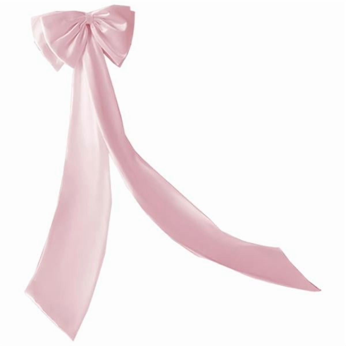 Satin Big Bow Detachable Train Large Removable Sweep Feature Formal Event Ladies Wedding Dresses Accessories