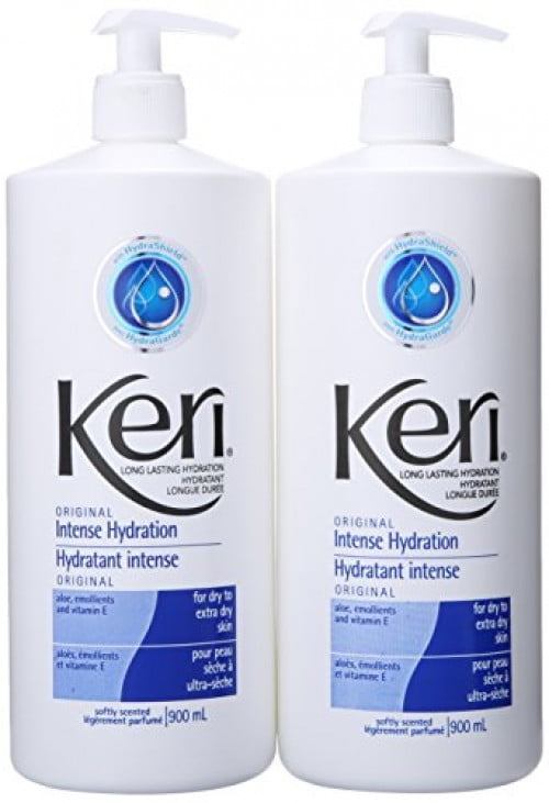 Keri Lotion Original Intense Hydration Softly Scented 900 Ml. (Pack of 2)