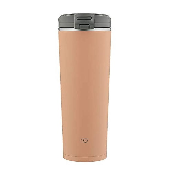 Zojirushi (ZOJIRUSHI) Water Bottle Tumbler Carry Tumbler Seamless Flip Type 0.4L Cinnamon Beige SX-KA40-CM