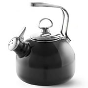 Chantal Tea Kettle Classic Harmonica Whistling Teakettle, 1.8 quart, Marigold