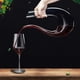 thumbnail image 5 of Juego de jarra de vino en forma de U de cristal, decantador de vidrio sin plomo para vino tinto, jarra de vino con ventilación de vidrio para decantador, regalo de botella decantadora para los, 5 of 6