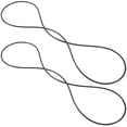 thumbnail image 2 of 2 piezas Correas de pestillo de tapa negra con banda de goma para el soporte de tapa de bloqueo seguro de cocción lenta evita que el derrame de alimentos sea fácil de usar, 2 of 5