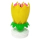 thumbnail image 2 of Cake Candle - Velas de loto giratorias electrónicas - Doble capa (Amarillo) Ndcxsfigh Nuevos Originales, 2 of 9