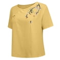 thumbnail image 5 of Womens Embroidered Top，Cute Spring Tops For Women Linen Blouses For Women Lightweight Linen Blouses For Women Flowy Tops For Women Peasant Blouse Boho Peasant Gauze Blouses, 5 of 9