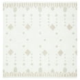 thumbnail image 2 of SAFAVIEH Artistry Alondra Geometric Area Rug, Ivory/Sage, 7' x 7' Square, 2 of 11