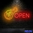 thumbnail image 3 of Handmadetneonsign Open Chicken Fried Neon Sign, Chicken Fried Led Sign, Fast Food Wall Art, Food Store Wall Decor 77108, 3 of 5