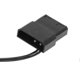 thumbnail image 3 of Computer Case Fans 120x120x25mm High Accuracy Dual Ball Bearing PC Exhaust Cooling Fan 3000RPM 2pin Case Cooler Fan, 3 of 4