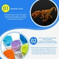 thumbnail image 2 of AJZIOJIRO 3PCS Baby Dinosaur Eggs Toys Dinosaur Eggs Party Supplies Gifts for 2-9 Year Old Kids Toys Easter Eggs with Toys Inside, 2 of 4