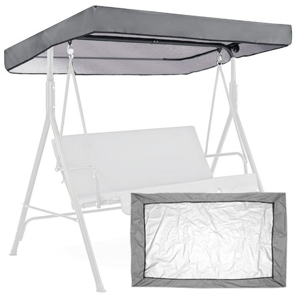 Heavy Duty Replacement Canopy for Swing Seat, Waterproof Swing Chair