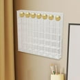 thumbnail image 6 of QccHieUs Golf Ball Display Case Cabinet Wall Mounted Protection Golfer's Gift Clear Table 42 Grids, 6 of 9