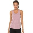 thumbnail image 2 of MRULIC tank top for women Women Sport Fitness Tank Top Athletic Undershirt Yoga T-Shirt Quick Dry Vest Womens tank tops Pink + S, 2 of 8
