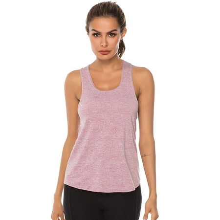 Egmy Women Sport Fitness Tank Top Athletic Undershirt Yoga T-Shirt Quick Dry Vest