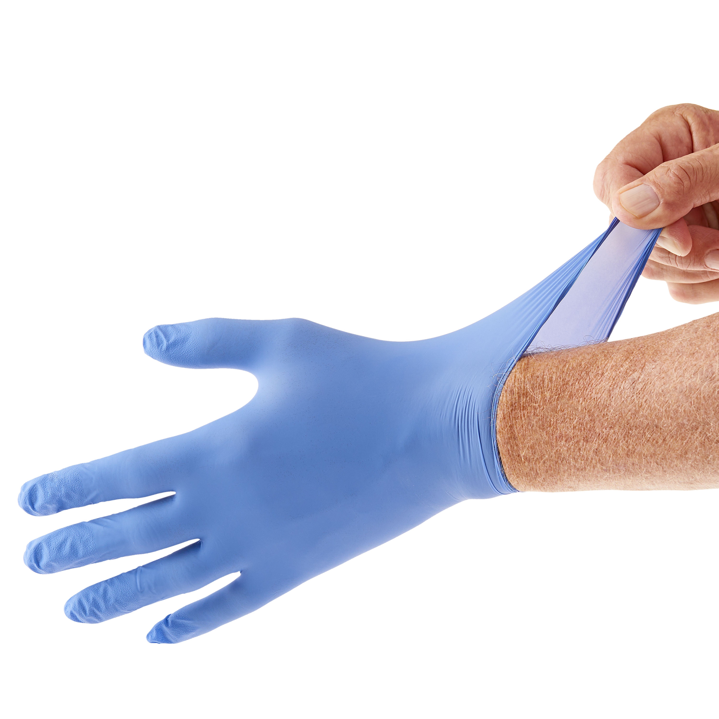 (2 pack) Equate Nitrile Exam Gloves, One Size Fits Most, 100 Count