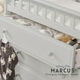 Dream On Me Marcus Changing Table And Dresser, Mystic Gray