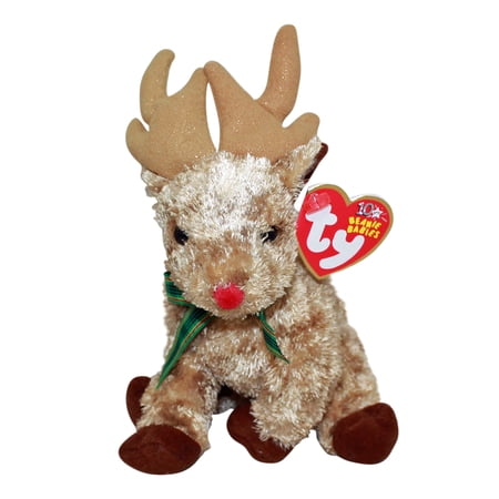 Ty Beanie Babies Rudy the Reindeer Holiday Christmas Plush 2003 price history on PriceWatchPro