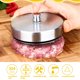 thumbnail image 5 of Hamburguesa Prensa Patty Maker Grill de acero inoxidableHamburguesa Prensa Hamburguesa Fabricante de hamburguesas Patties Fried Spied Spried Ball Sandwich Desayuno Shaper Cocina para niños Inevent HA010103-00, 5 of 7