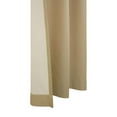 thumbnail image 2 of Commonwealth Weathermate 84" Grommet Curtain Panel in Khaki (Set of 2), 2 of 3