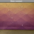 thumbnail image 6 of Ambesonne Indie Place Mats Set of 4, Abstract Checkered Pastel, Standard Size, Turquoise Marigold, 6 of 6